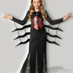 InCharacter Black Widow Spider Web Legs Spooky Child Halloween Costume CG11130 -Halloween Magique Store 5e2c957e 3f72 5e56 9bdf 0dadb575f03f 71671.1654275998
