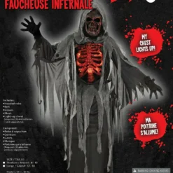 Fun World Smoldering Reaper Death Grim Glowing Child Halloween Costume 135682 -Halloween Magique Store 5f3db3e1 cdd6 5fe4 8601 001a61878e4c 86892.1629818717