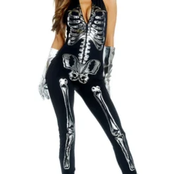 Forplay Flashy On The Inside Sexy Skeleton Adult Womens Halloween Costume 557963