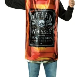 Rasta Imposta Whiskey Bottle Alcohol Drink Adult Unisex Halloween Costume GC6836