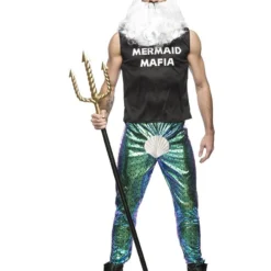Seeing Red Mermaid Mafia Mens Funny King Triton Atlantis Adult Halloween Costume -Halloween Magique Store 65fc12aa 9b6c 5521 8bb1 fc4879dc5354 74388.1663601562
