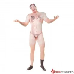 Morphsuit Adult Censored Naked Hillbilly Body Suit Halloween Costume 78-0309