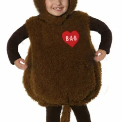 Underwraps Build A Bear Smiley Monkey Plush Toddler Halloween Costume 27607