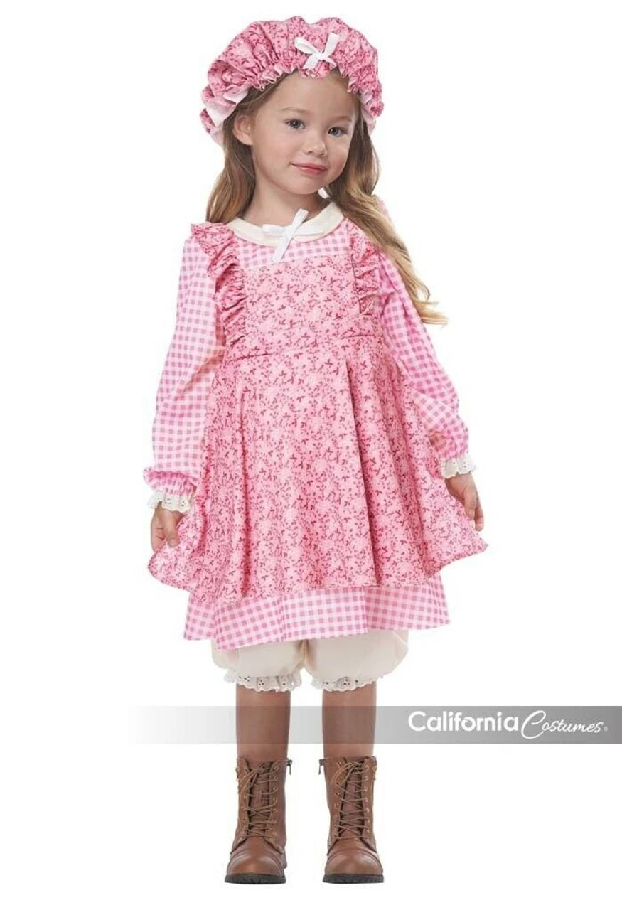 California Costumes Little Prairie Dress Toddler Girl Halloween Costume 00127 4 California Costumes Little Prairie Dress Toddler Girl Halloween Costume 00127 - Image 2