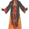 Underwraps Photo Real Robe Underworld Skeleton Adult Men Halloween Costume 28472