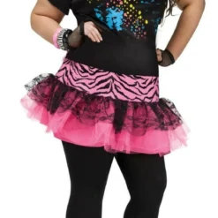 Fun World 80's Pop Party Neon Lace Madonna Cosplay Plus Halloween Costume 122565 -Halloween Magique Store 6d6a2483 c84c 51b0 ad87 4dcd90baff42 26401.1629297998