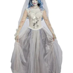Dreamgirl Dying To Marry Ghost Bride Spooky Adult Womens Halloween Costume 10647