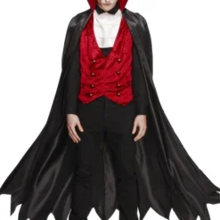 Smiffys Fever Vampire Gothic Horror Blood Sucker Adult Mens Halloween Costume 29991