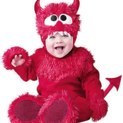 Incharacter Boy Devil Infant Costume Halloween Horns Tail Cute Baby 6055
