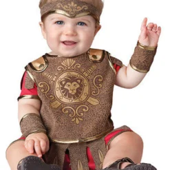INCHARACTER BABY GLADIATOR WARRIOR INFANT COSTUME HALLOWEEN CUTE BABY SIZE S-L