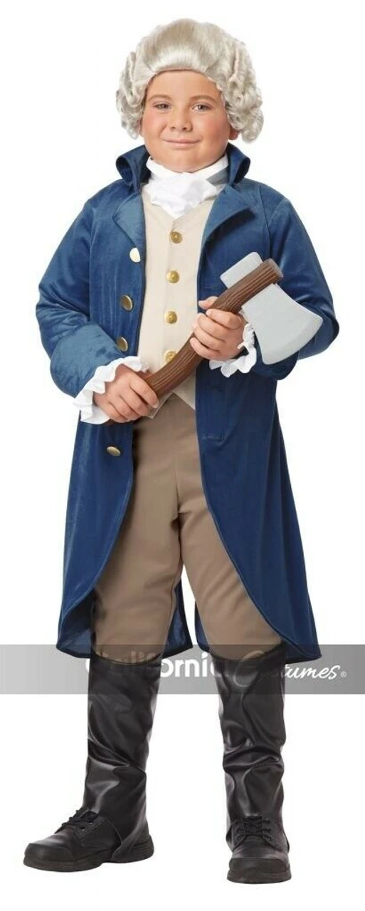 California Costumes George Washington President Childs Halloween Costume 00429 5 California Costumes George Washington President Childs Halloween Costume 00429 - Image 3