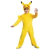 Disguise Pikachu Cartoon Anime Character Jumpsuit Toddler Halloween Costume