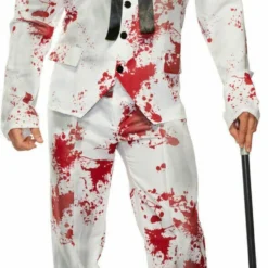 Seeing Red Evil Fast Food Food Service Colonel Adult Halloween Costume 80187
