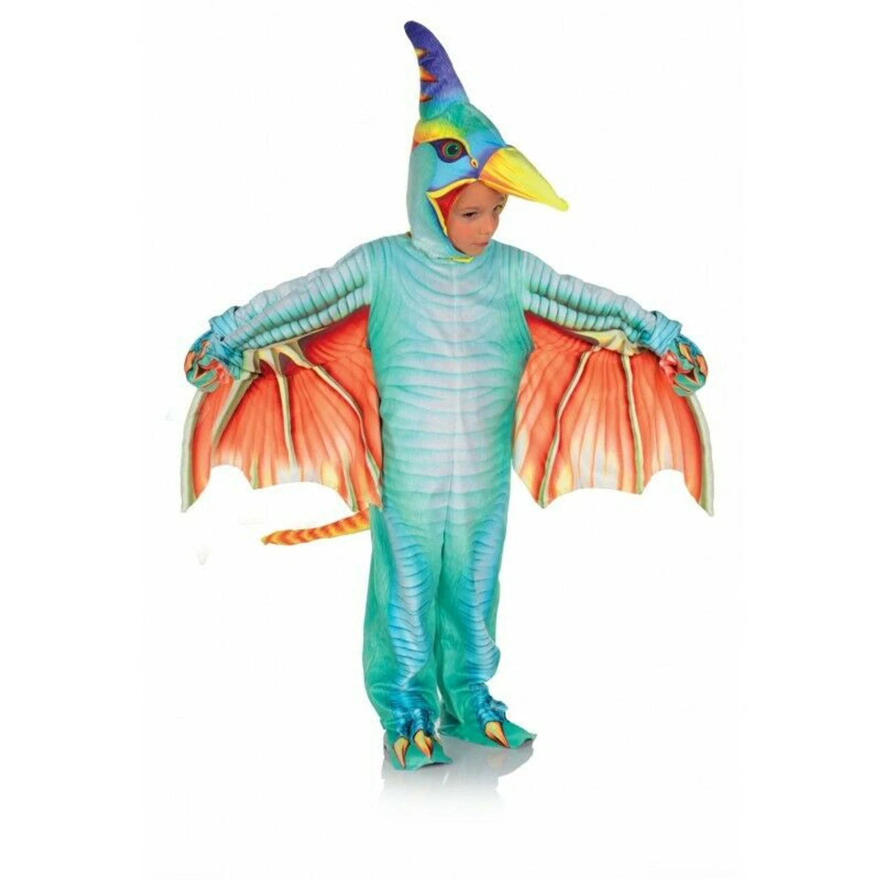 Underwraps Pterodactyl Dinosaur Green Infant Toddler Halloween Costume 27616 3 Underwraps Pterodactyl Dinosaur Green Infant Toddler Halloween Costume 27616