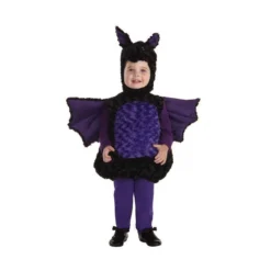Underwraps Purple Bat Belly Babies Infant Toddler Halloween Costume 25981