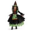 Disguise Story Book Witch Dress Apron Hat Cute Toddlers Halloween Costume 2179