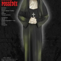 Fun World Possessed Nun Conjure Robe Habit Sister Movie Halloween Costume 116534 -Halloween Magique Store 90ea3713 fded 5e12 8405 40f1d1ff6b05 86735.1629298186