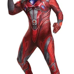 Disguise Power Rangers Red Ranger Movie Bodysuit Mens Halloween Costume 19232
