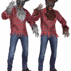 Fun World Werewolf Wolfman Lycanthrope Adult Mens Halloween Costume 5409