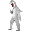 Smiffys Smiffy's Shark Grey Bodysuit Hood Adult Mens One Size Halloween Costume 43815 -Halloween Magique Store 9358c845 3369 5b41 88b8 08ed419f0db0 30980.1557384761