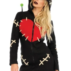 Leg Avenue Cozy Voodoo Doll Dress Creepy Adult Womens Halloween Costume 86669