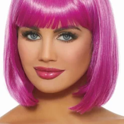 Dreamgirl Mid-Length Bob Flapper Wig Magenta Halloween Costume Accessory 11313 -Halloween Magique Store 9758e16c 8c74 5e78 a2c4 430dd4d58f23 60476.1551196286