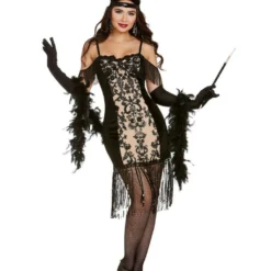 Dreamgirl All Dolled Up 1920s Flapper Adult Womens Halloween Costume 11919