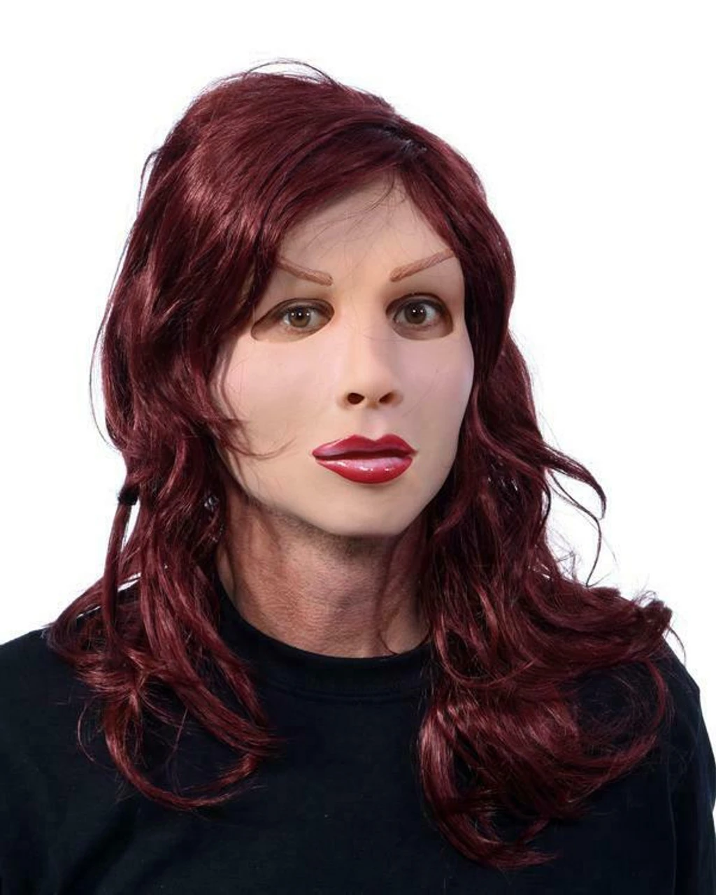 Zagone Studios Red Hot Female Fantasy Doll Mask Adult Halloween Costume MF1009 6 Zagone Studios Red Hot Female Fantasy Doll Mask Adult Halloween Costume MF1009 - Image 4