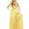 Smiffys Golden Princess Belle Beauty Fairytale Adult Halloween Costume 45969 -Halloween Magique Store 9c82b8c3 a314 5420 a445 92bd6b5a7aed 51643.1562939649