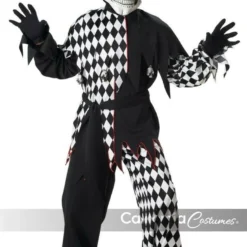 California Costumes Evil Jester Skull Scary Childrens Halloween Costume 00217 6 California Costumes Evil Jester Skull Scary Childrens Halloween Costume 00217 -Halloween Magique Store 9fe5ab26 a805 5fc3 a832 725939a56792 12958.1597152192