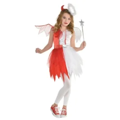 Amscan Naughty & Nice Angel Devil Good Evil Children's Halloween Costume 840180X -Halloween Magique Store a2af0c0b fa33 51a5 9b5d dde7afe6767f 83005.1646153040