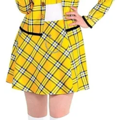 Amscan Clueless Cher 90s Movie Womens Standard Size Halloween Costume Kit