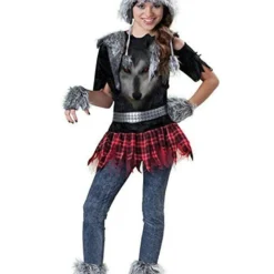 Incharacter Wear Wolf Monster Fairytale Tween Girls Halloween Costume 18041 -Halloween Magique Store a55060f6 61a8 50b1 8c59 cd724b9296bc 84868.1508293129
