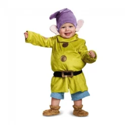 Disguise Snow White Seven Dwarfs Dopey Deluxe Infant Halloween Costume 20153