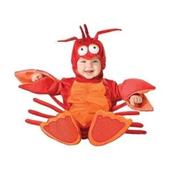 INCHARACTER LIL' LOBSTER CRUSTACEAN INFANT COSTUME HALLOWEEN CUTE BABY SIZE S-L