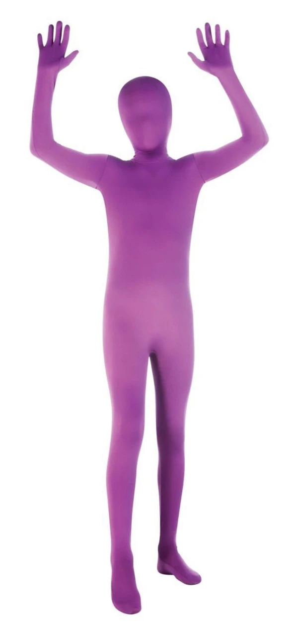 Rubies 2nd Skin Suit Purple Zentai Jumpsuit Child Boys Halloween Costume 881766 5 Rubies 2nd Skin Suit Purple Zentai Jumpsuit Child Boys Halloween Costume 881766 - Image 3