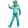 Disguise Minecraft Game Armor Jumpsuit Classic Childrens Halloween Costume 11458