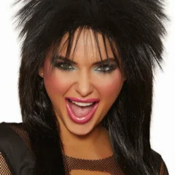 Dreamgirl Unisex Punk Rocker 80s Mullet Wig Halloween Costume Accessory 11141 -Halloween Magique Store b4a33406 454c 5279 8332 881b70380e42 77172.1551196460