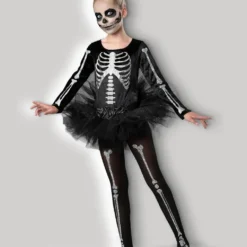 InCharacter Skeleton Ballerina Tutu Skull Dance Child Halloween Costume CG17125 -Halloween Magique Store b577c1f0 6432 574f bec9 ea6a660de356 02969.1654276007