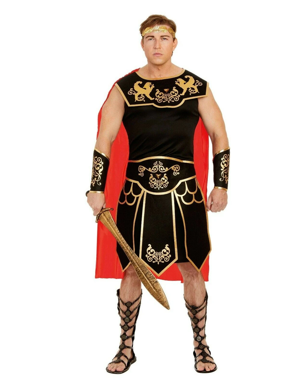 Dreamgirl Julius Caesar Ancient Rome Roman Warrior Mens Halloween Costume 12012 4 Dreamgirl Julius Caesar Ancient Rome Roman Warrior Mens Halloween Costume 12012 - Image 2