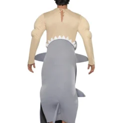 Smiffys Man Eating Shark Sea Ocean Adult Mens Halloween Costume Bodysuit 36378 -Halloween Magique Store b88cd261 33c5 5ce9 9771 ad9e4f9030ff 01403.1533757670