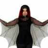 Underwraps Spiderweb Gothic Witch Magic Halloween Costume Sheer Poncho 30352 -Halloween Magique Store beb70071 54b7 55f3 a39e e3d6928829c6 59146.1647537813