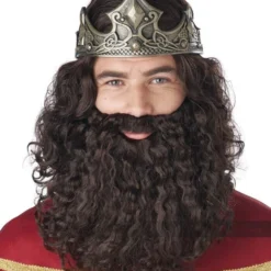 California Costumes Biblical King Mens Wig And Beard Set Halloween Costume 70216