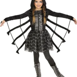 Fun World Sparkling Spider Hooded Web Scary Horror Halloween Costume 112642 -Halloween Magique Store c0aeafbd de80 5989 922e 27309d608bce 70029.1655413569
