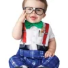 INCHARACTER NURSERY NERD SCHOOL INFANT COSTUME HALLOWEEN CUTE BABY SIZE S-L -Halloween Magique Store c193849c d335 5160 bdbf c1c00599c666 32164.1556779624