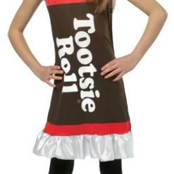 Rasta Imposta Tootsie Roll Candy Tank Dress Childrens Halloween Costume GC4009