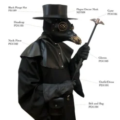 KBW Global Corp Plague Doctor Mask Robe Cane Steampunk Adult Halloween Costume -Halloween Magique Store c806d52b 2c2f 5d9d 8c11 404a3494ac1e 81770.1663346121