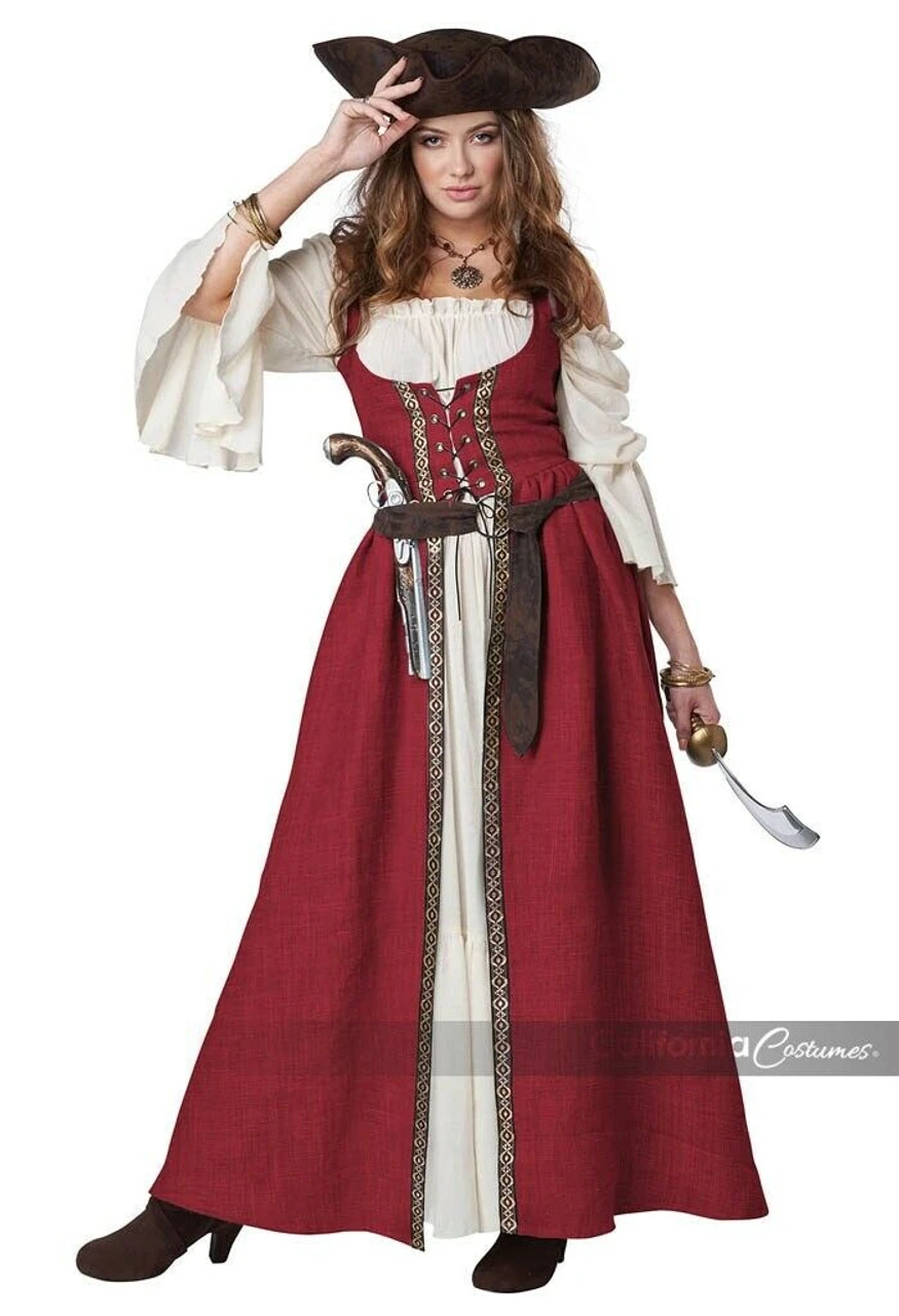 California Costumes Medieval Overdress Renaissance Halloween Costume 5020-036 4 California Costumes Medieval Overdress Renaissance Halloween Costume 5020-036 - Image 2