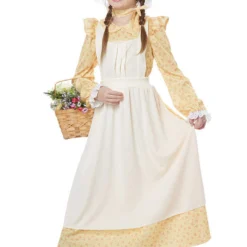 California Costumes Prairie Girl Western Frontier Child Halloween Costume 00610