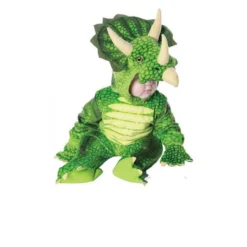 Underwraps Triceratops Green Dinosaur Infant Toddler Halloween Costume 26030